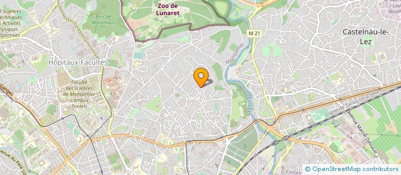 localisation de l'entreprise STYLITECH à MONTPELLIER