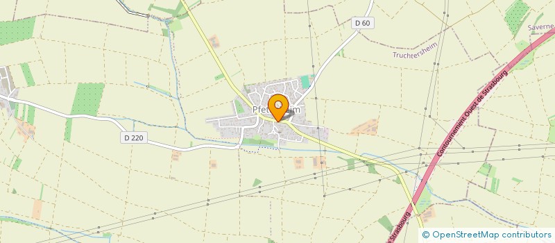 localisation de l'entreprise STYLL'TRAVAUX à WILLGOTTHEIM