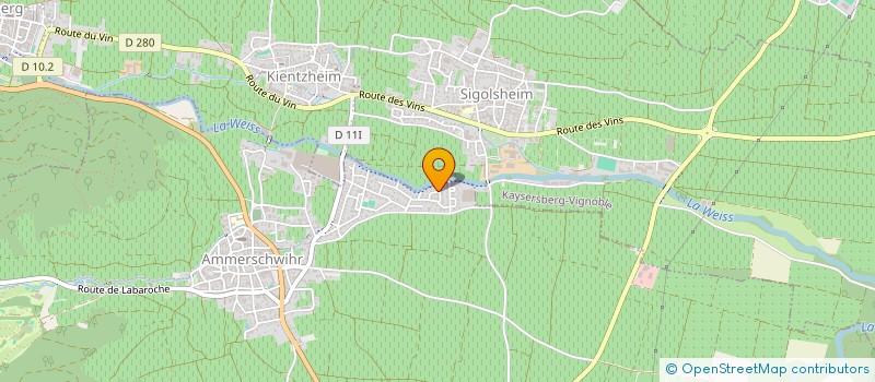 localisation de l'entreprise STYLLER HORIZON  AMMERSCHWIHR