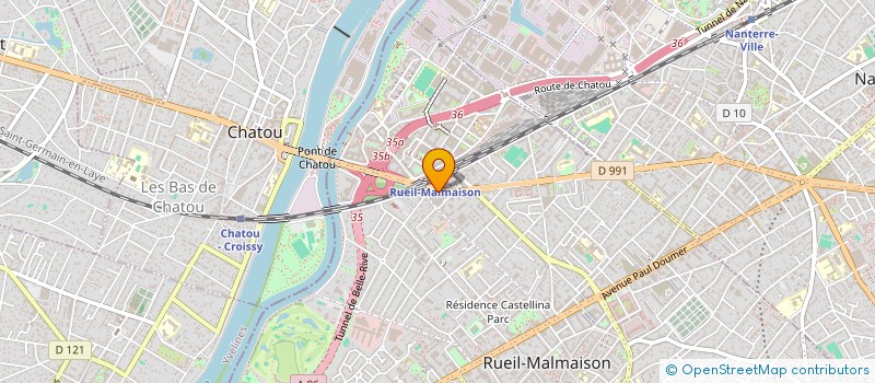 localisation de l'entreprise STYLLUXE à RUEIL-MALMAISON