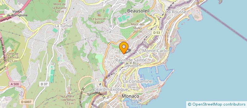 localisation de l'entreprise STYLO  BEAUSOLEIL