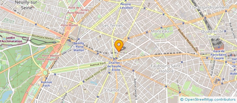 localisation de l'entreprise STYLO WAGRAM à PARIS