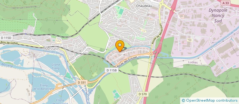 localisation de l'entreprise STYLOPEN SARL  MESSEIN