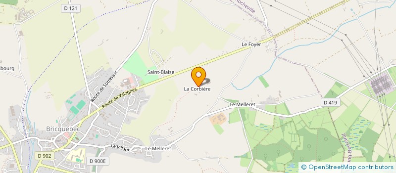 localisation de l'entreprise STYLOUHA à BRICQUEBEC-EN-COTENTIN