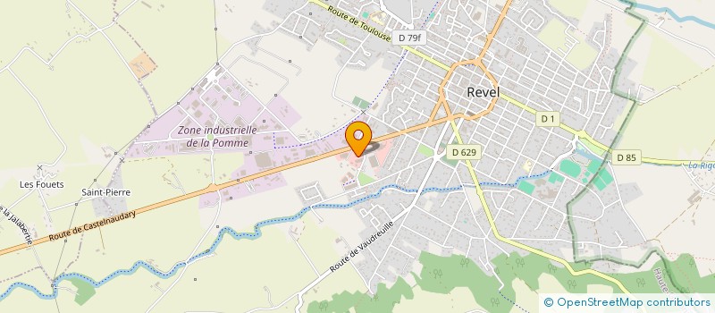 localisation de l'entreprise STYLRENDEZ-VOUS REVEL  REVEL