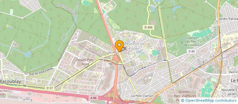 localisation de l'entreprise STYLTEC  MEUDON