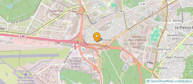 localisation de l'entreprise STYLTEX CONCEPT à CLAMART