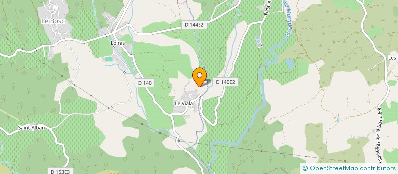 localisation de l'entreprise STYM  LE BOSC