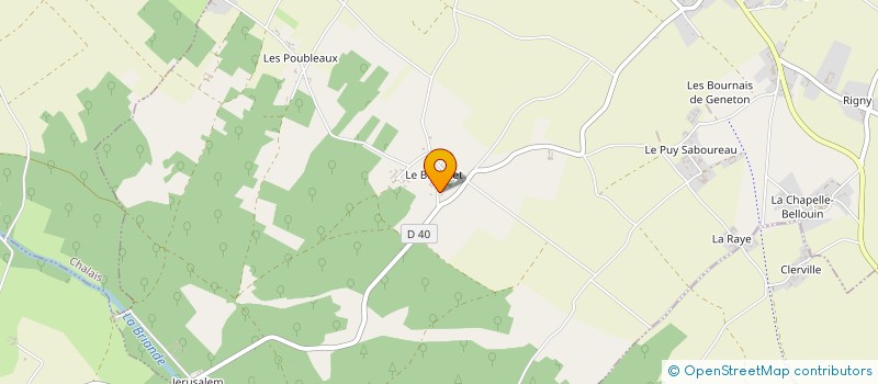 localisation de l'entreprise STYPERS INVESTMENT  LA ROCHE-RIGAULT