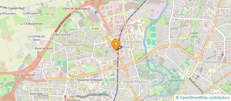 localisation de l'entreprise STYPHELIA  RENNES