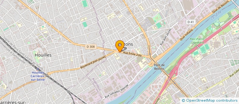 localisation de l'entreprise STYS INTERNATIONAL à BEZONS