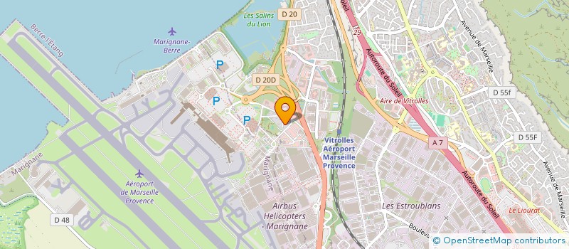 localisation de l'entreprise STZ à VITROLLES