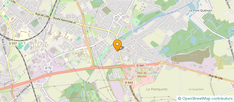 localisation de l'entreprise STZ  BOBIGNY