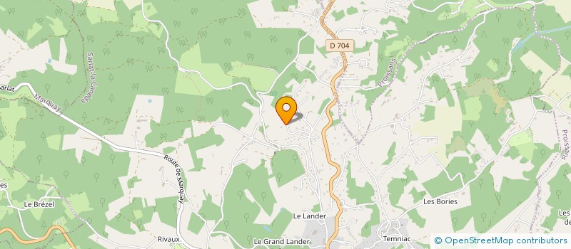 localisation de l'entreprise STZ FAMILY à SARLAT-LA-CANEDA
