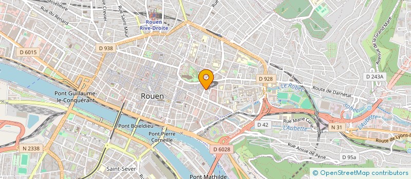 localisation de l'entreprise STZ SERVICE à ROUEN