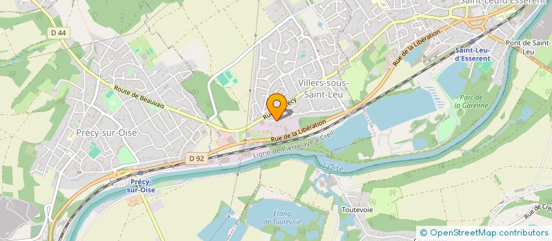 localisation de l'entreprise STZJM  VILLERS-SOUS-SAINT-LEU