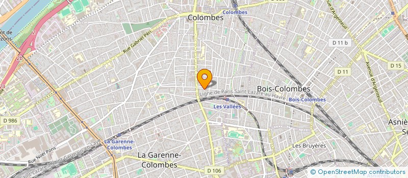localisation de l'entreprise SU-BAT à COLOMBES