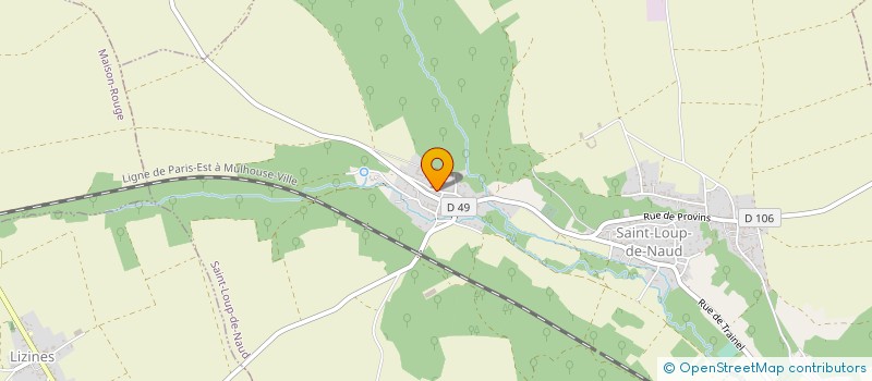 localisation de l'entreprise SU BENTU  SAINT-LOUP-DE-NAUD