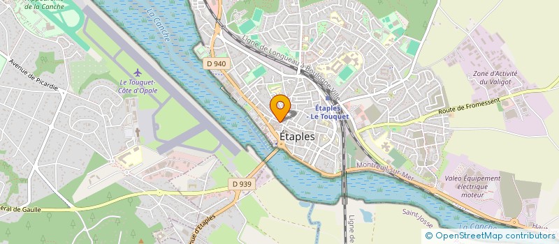 localisation de l'entreprise SU EVASION  ETAPLES