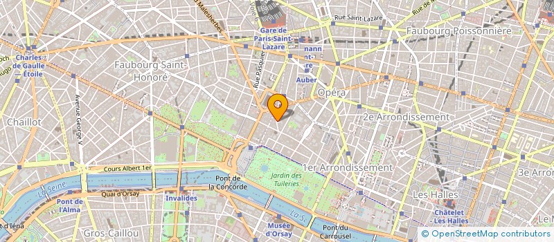 localisation de l'entreprise SUARD à PARIS
