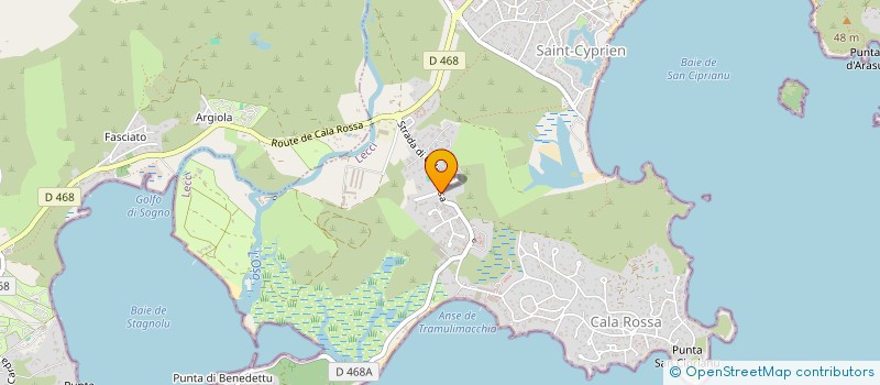 localisation de l'entreprise SUARELLA  LECCI