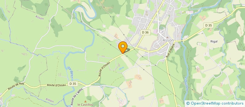 localisation de l'entreprise SUAREZ  ASSON