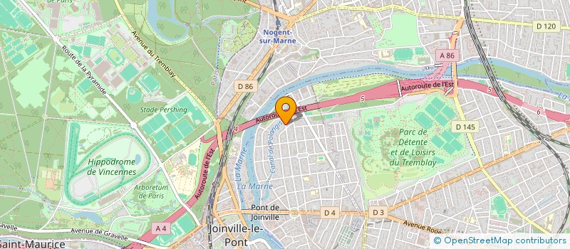 localisation de l'entreprise SUAREZ FOUQUET CONSULTING  JOINVILLE-LE-PONT