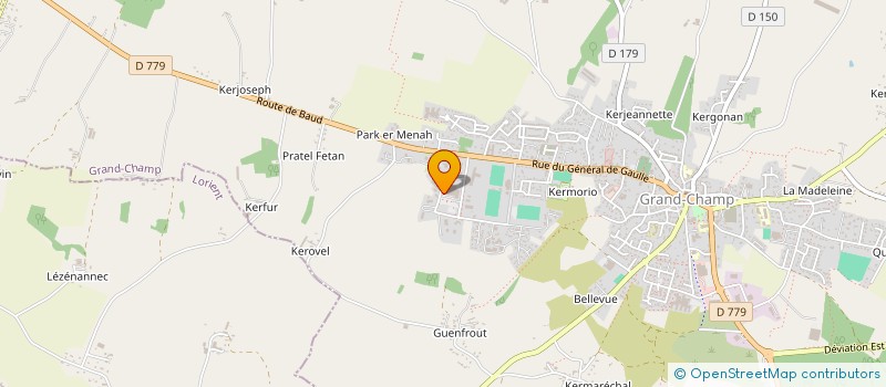 localisation de l'entreprise SUAT AGBAL MACONNERIE BATIMENT  GRAND-CHAMP