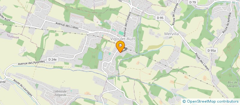 localisation de l'entreprise SUAU  VIGOULET-AUZIL