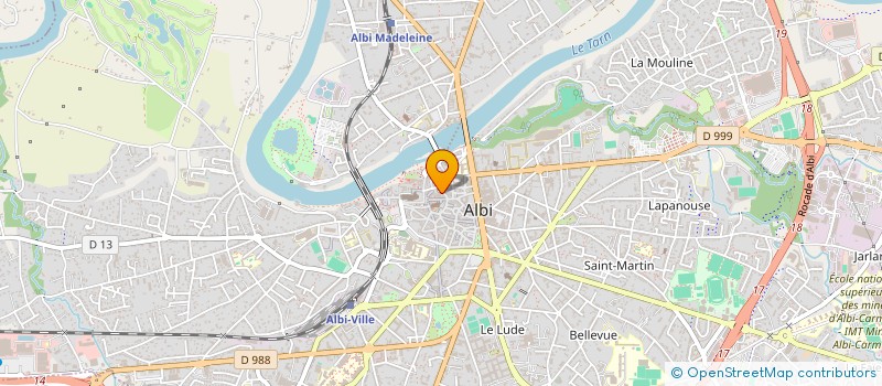 localisation de l'entreprise SUAU AUREA  ALBI