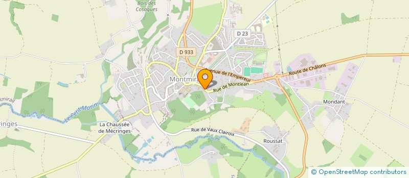 localisation de l'entreprise SUAU ET PENOT à MONTMIRAIL