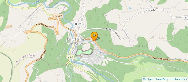 localisation de l'entreprise SUAU JEAN LOUIS COMMERCE  SAINT-SERNIN-SUR-RANCE