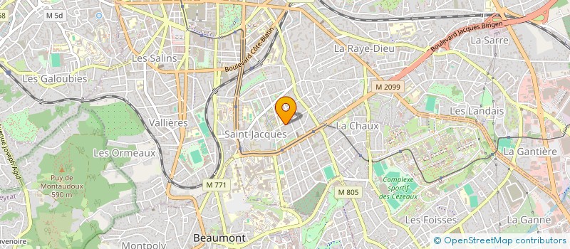 localisation de l'entreprise SUAWA COMPAGNIE THEATRALE  CLERMONT-FERRAND