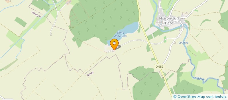 localisation de l'entreprise SUB AND CO  NOIRON-SUR-BEZE