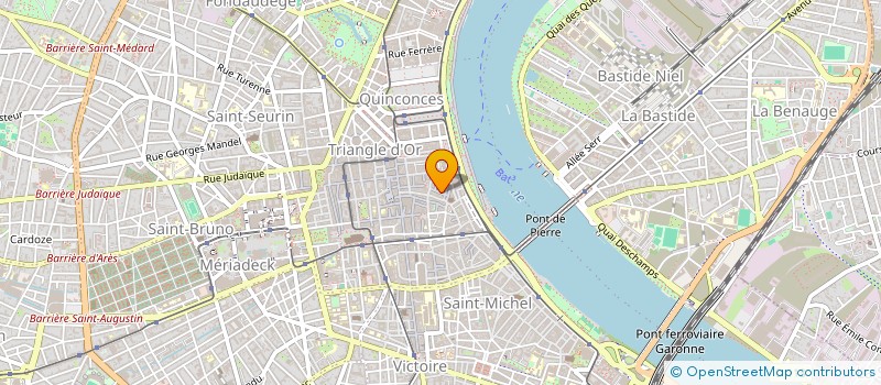 localisation de l'entreprise SUB'ATLANTIC à BORDEAUX