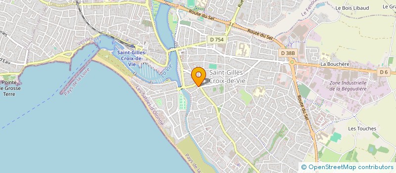 localisation de l'entreprise SUB-ATLANTIQUE PLONGEE à SAINT-GILLES-CROIX-DE-VIE