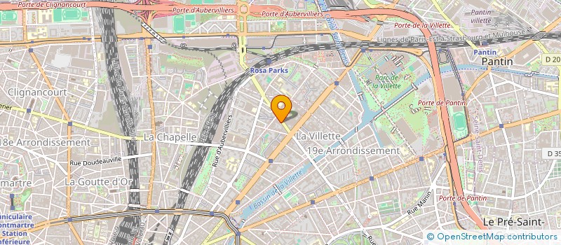 localisation de l'entreprise SUB AUDITION  PARIS