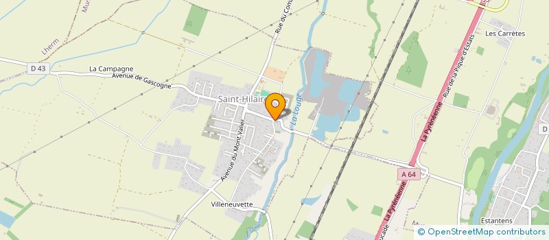 localisation de l'entreprise SUB AUTO SERVICES  SAINT-HILAIRE