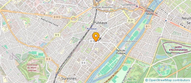 localisation de l'entreprise SUB BAC à SURESNES