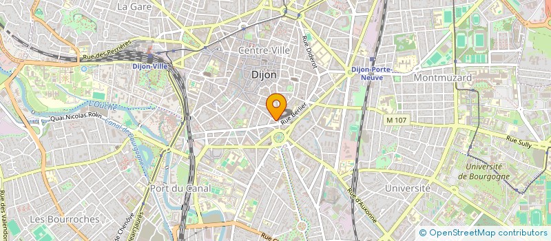 localisation de l'entreprise SUB'LIME à DIJON