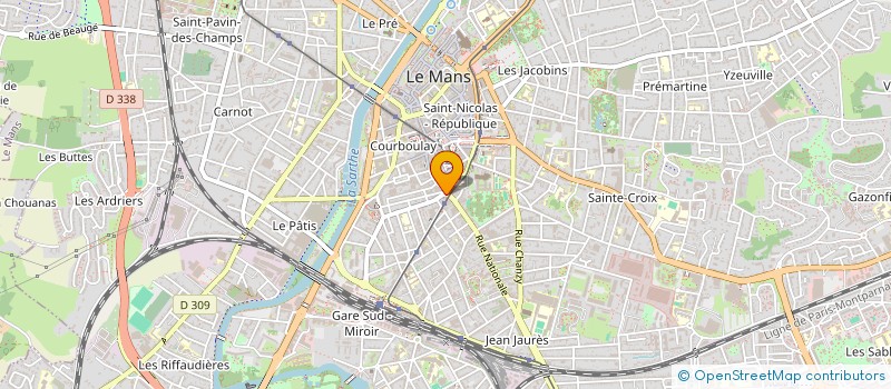 localisation de l'entreprise SUB-NELF à LE MANS