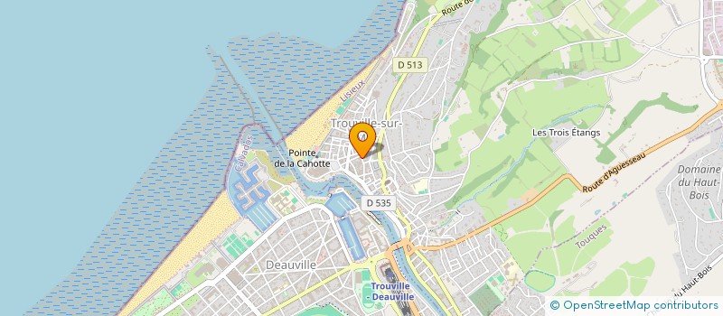 localisation de l'entreprise SUB PORTE OCEANE à TROUVILLE-SUR-MER