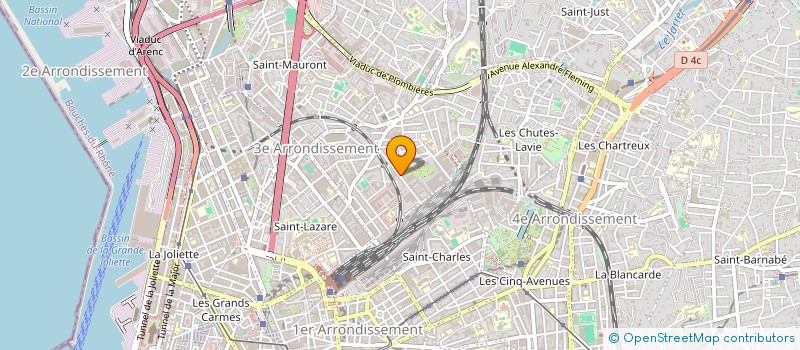 localisation de l'entreprise SUB ROSA à MARSEILLE