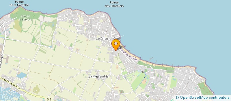 localisation de l'entreprise SUB ROSAE à NOIRMOUTIER-EN-L'ILE