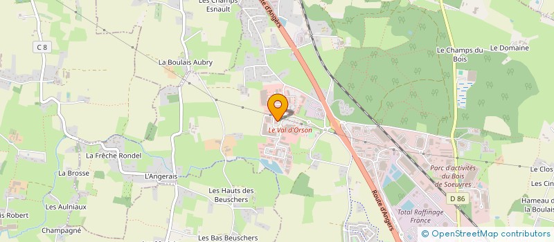 localisation de l'entreprise SUB VERN à VERN-SUR-SEICHE