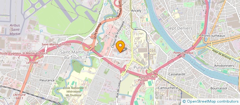 localisation de l'entreprise SUB31 à TOULOUSE
