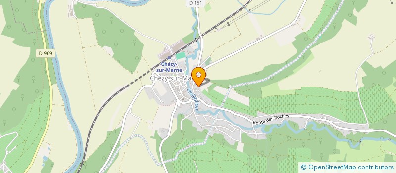 localisation de l'entreprise SUBAQUA CLUB SAPEURS POMPIERS  CHATEAU THIERRY