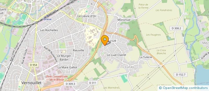 localisation de l'entreprise SUBAQUA CLUB VERNOUILLET à VERNOUILLET