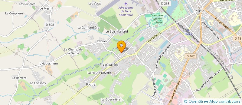 localisation de l'entreprise SUBAQUATIQUE CLUB FLERIEN à FLERS
