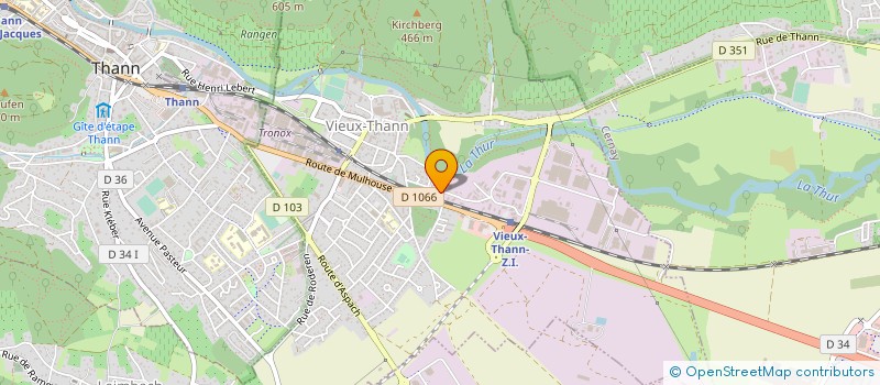 localisation de l'entreprise SUBASI LOC'  CERNAY